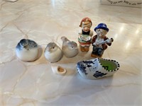 Japan Figurines, Dutch Shoes, Bird Figurines