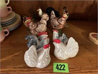 Chicken Figurines & Shakers