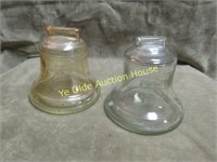 Vintage 1970's Glass Liberty Bell Banks Lot