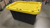 Plastic Storage Tote, 21x15x12