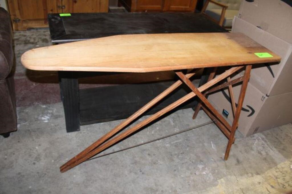 Vintage Wooden Ironing Board