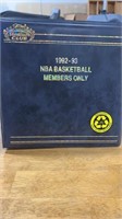 — 1992-93 NBA Basketball binder and cards.  May