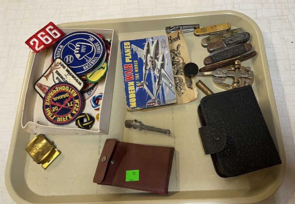 Vintage Pocket Knives, Morse Code, Patches, &