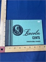 Lincoln coins 1909 VDB - 1948S not complete in