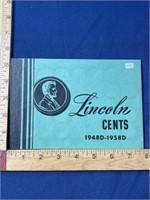 Lincoln coins 1948d - 1958D appears complete in