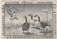 Department of the Interior Duck Hunting Stamp RW25