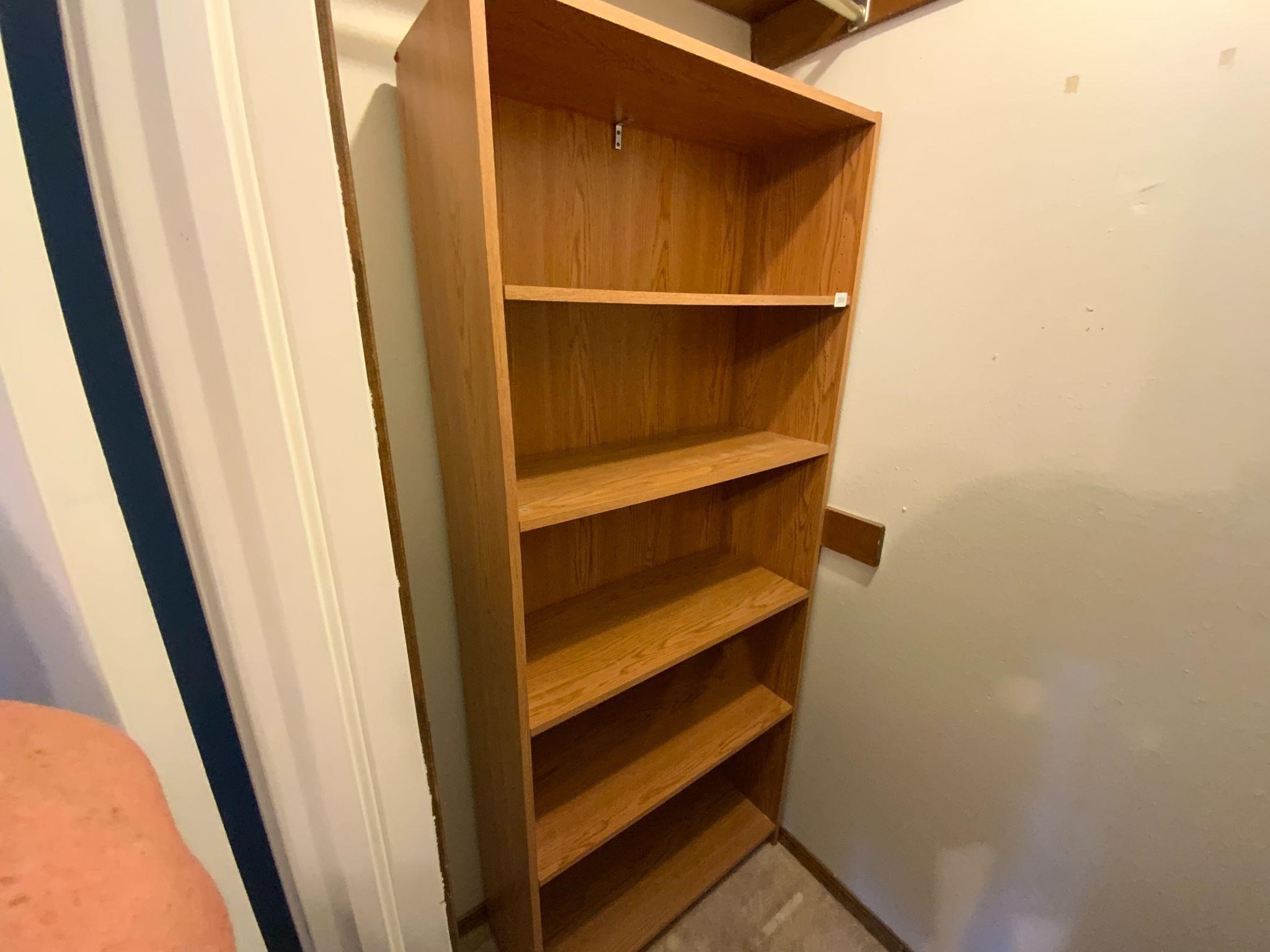 Tall Bookshelf w/Adjustable Shelves