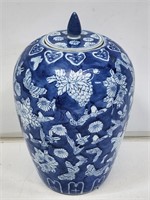 Blue and White China Ginger Jar