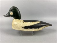 Goldeneye Drake Duck Decoy by Unknown Ontario