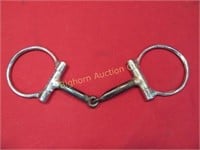 Sweet Iron D Ring Snaffle Bit w/ Copper Inlay
