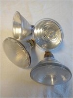C3)4 Flood Lamps - Working Condition (2 w/ Missing