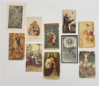 Vintage Relgious Prayer Cards