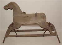 Wooden Bouncing Horse