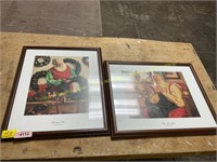 2- Tom Browning  framed wall prints