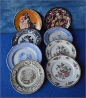 Eight Vintage China Plates