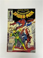 Autograph COA Spiderman #199 Comics