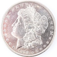 Coin 1878 8 TF Morgan Dollar Gem Uncirculated
