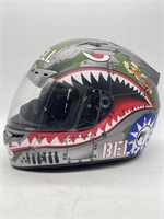Bell Vortex Helmet With Shield - Flying Tiger