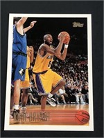 1996 Topps Kobe Bryant Rookie Card HOF Black Mamba