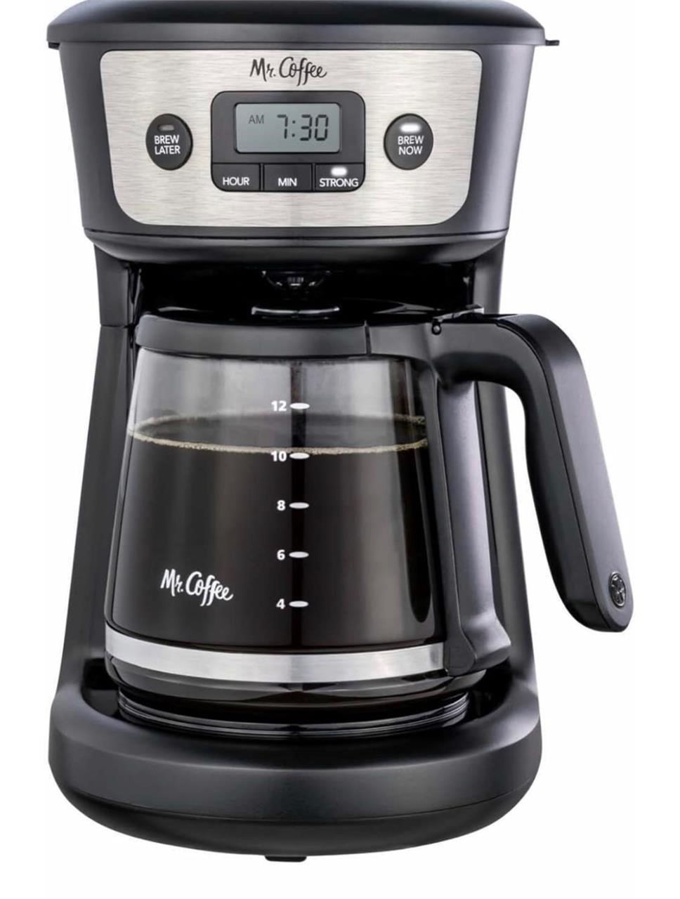 Mr. Coffee 12-Cup Programmable Coffeemaker,