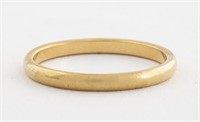 Benchmark 14K Yellow Gold Band Ring