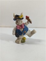 Easter Bunny Boy Figurine Resin
