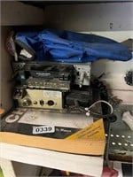 Car Radio, CB Radio & (2) Repair Manuals