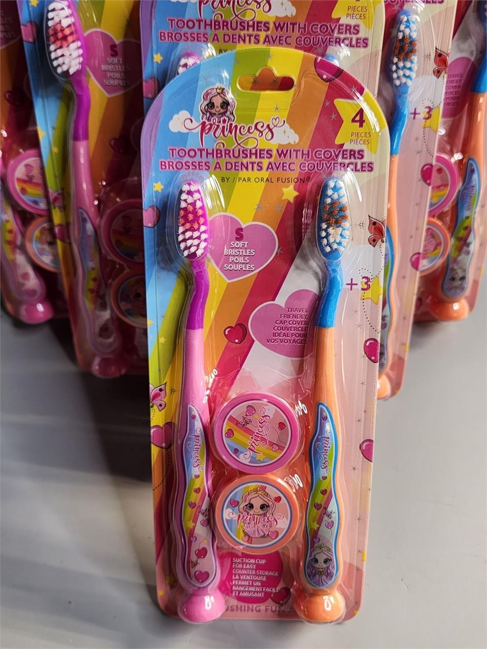 7 Brand new toothbrush sets