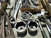 set of 4 Proto alum. socket hub wrenches