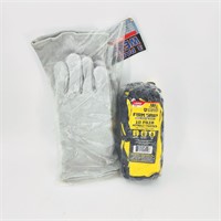 Crew Pack Firm Grip Gloves + Welding Gloves