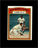 1972 Topps #224 World Series EX to EX-MT+