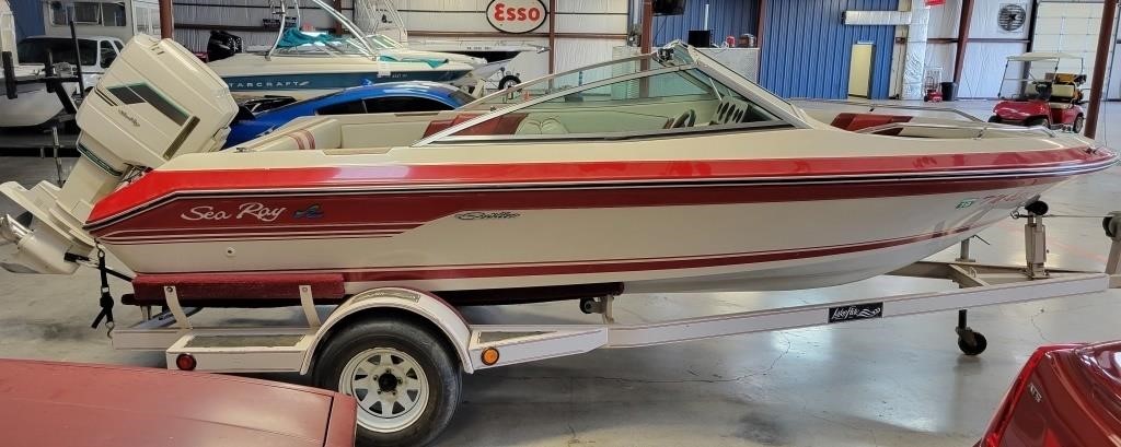 1988 SEA RAY SEVILLE - 16 FT. RUN-A-BOUT BOAT