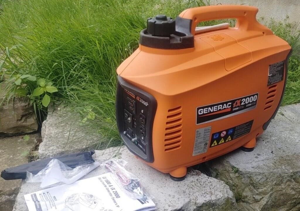 NEW Generac IX 2000 Generator 2000 Running