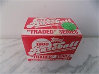 1986 Topps ML:B BAseball Traded Factory Set
