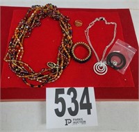 Joan Rivers Collection of Necklace, Bracelet &