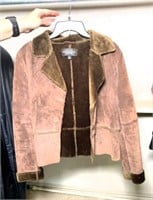 Willi Smith Leather Jacket Size Large