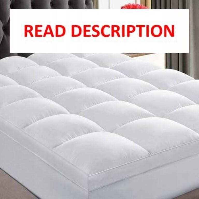 INGALIK King Mattress Topper  Extra Thick