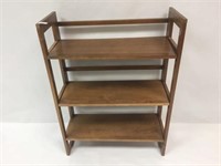 Small Wooden Shelf - 28 x 11 x 38" T