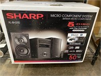NEW SHARP MICRO COMPONANT STEREO SYSTEM