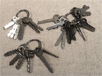 Three groups of misc keys