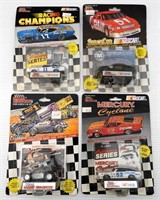 (4) VINTAGE RACING CHAMPIONS NASCAR