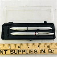 Pair Of Vintage Auto-Magic Pens & Case