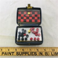 Mini Travel Chess Game & Carrying Case