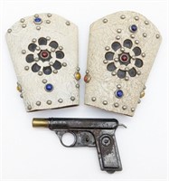 Daisy No. 71 Water Pistol & Girl Cuff Links