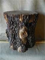 Faux Tree stump-childs chair