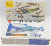 Lot of 2 Model Kits - 1/48 AMT Winnie Mae, 1/72