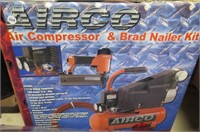 Airco Air Compressor & Airco Brad Nailer