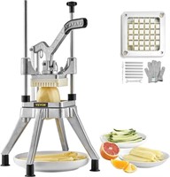 Commercial Vegetable Fruit Chopper with 1/2" Blade