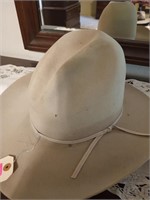 Stetson cowboy hat,  7 and 3/8