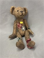 Contemporary Folk Art Style Jointed Bear